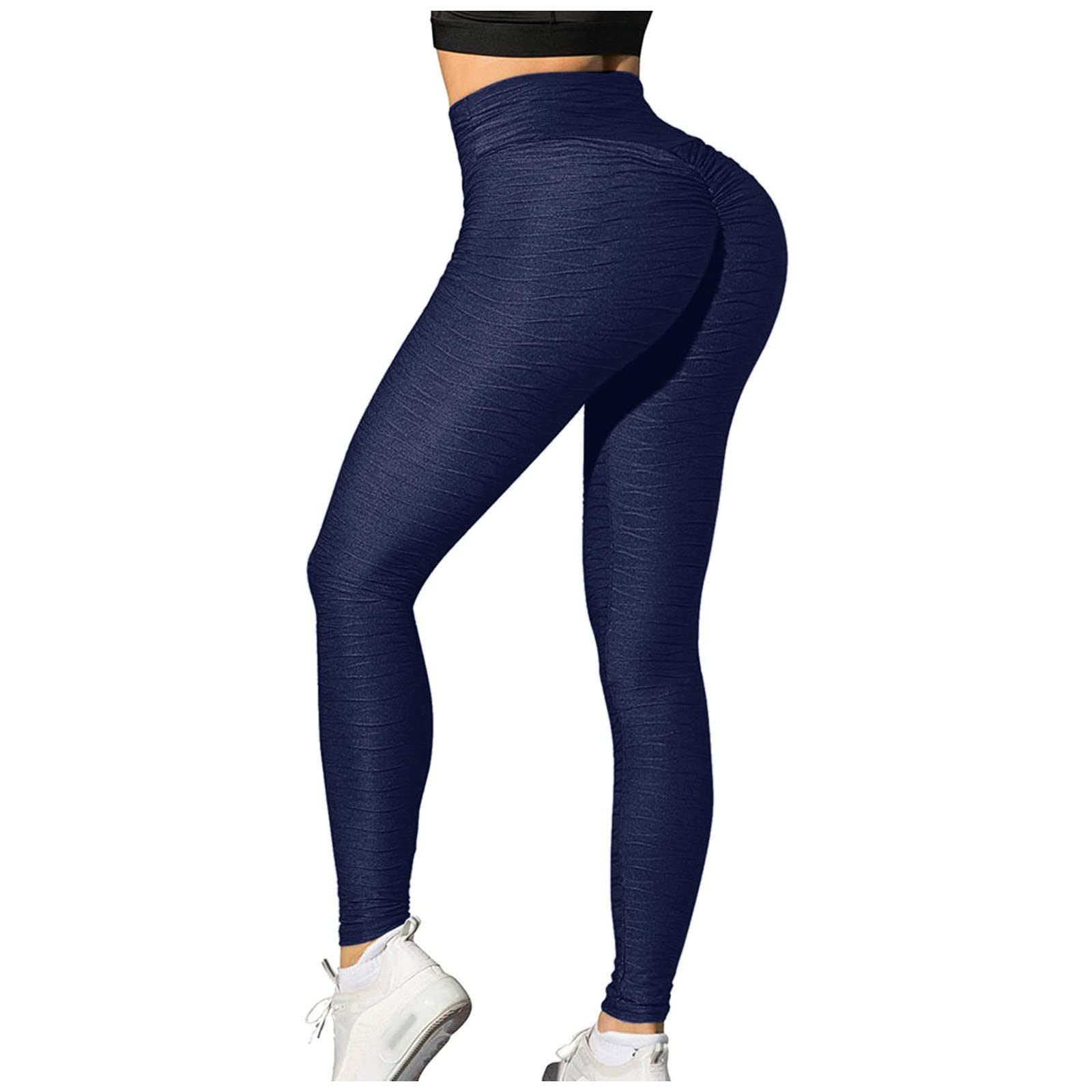 Women's Scrunch Butt Lift Leggings - High Waist Seamless Yoga Pants with Ruched Booty Design for Workout & Gym | Compression Tights for Squats, Running & Fitness Training