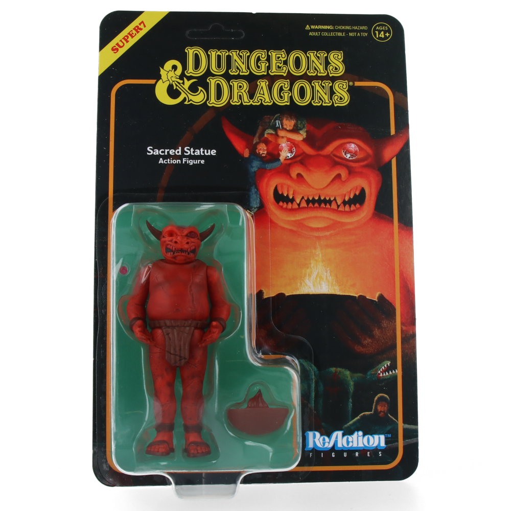 Dungeons & Dragons Sacred Statue - Player's Handbook ReAction Figures Wave 03 | Fantasy RPG Collectible for Tabletop Gaming & D&D Campaigns