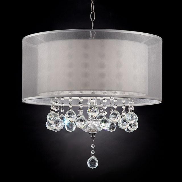 19H Crystal Ceiling Lamp - Elegant Hanging Chandelier for Dining Room, Living Room & Bedroom Lighting Decor