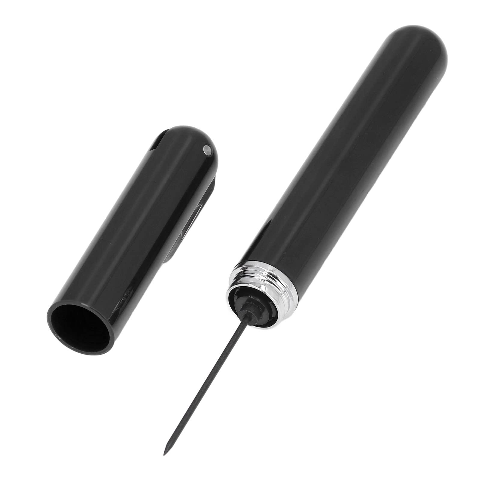 Portable Air Pump Wine Opener - Needle Air Pressure Corkscrew Pen Style Cork Remover for Wine Lovers (Black) | Perfect for Home Bars, Parties & Gifts