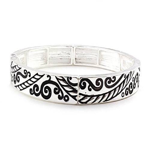Elegant Filigree Bracelet for Women - 16 Inch Adjustable Silver Jewelry for Casual & Formal Wear | Perfect Gift for Her