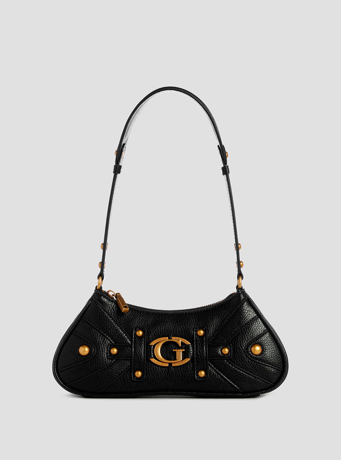 Black Leather Shoulder Bag for Women - Stylish Crossbody Purse with Adjustable Strap - Perfect for Work, Travel & Everyday Use