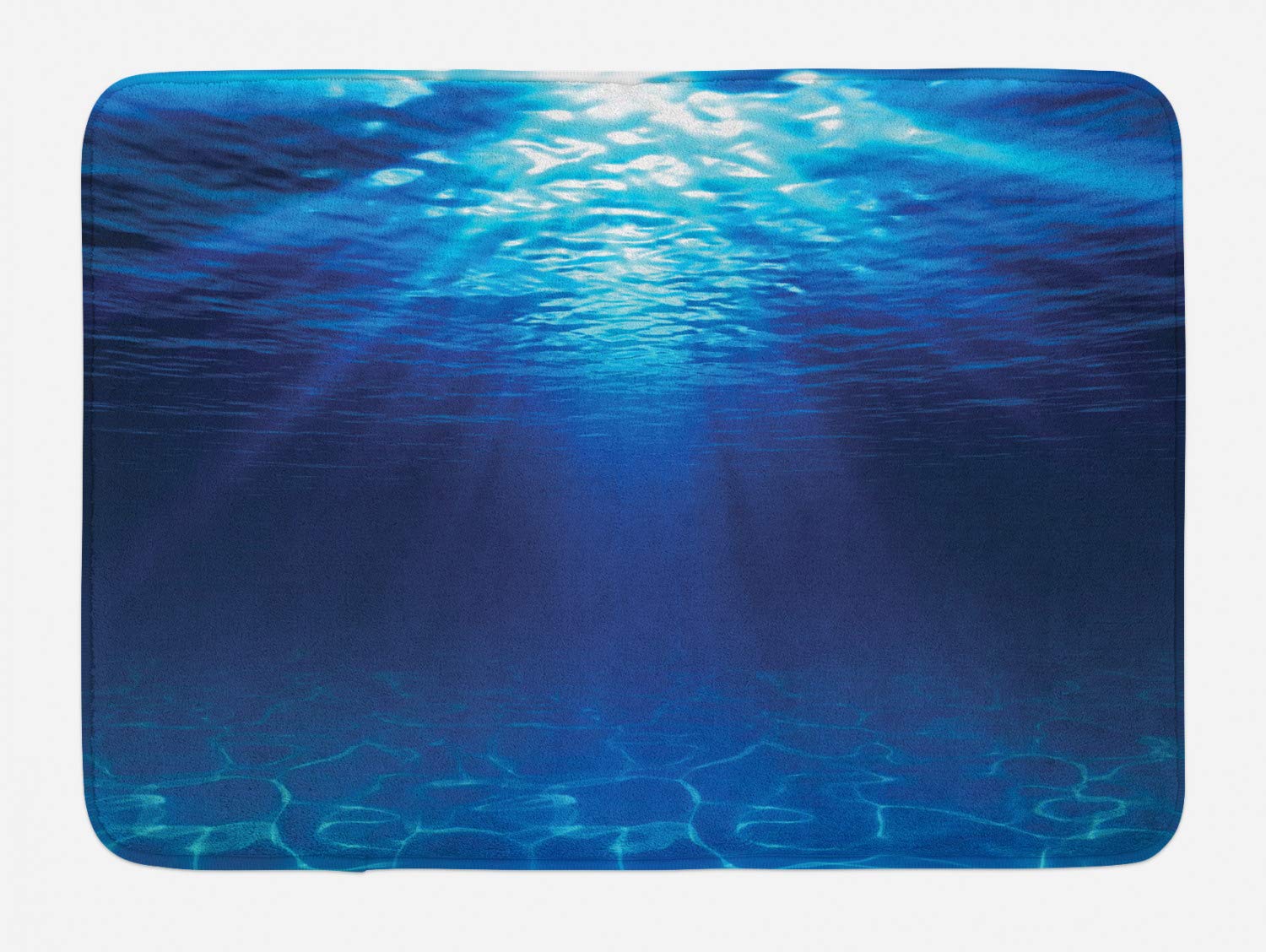 Ambesonne Non-Slip Plush Bath Mat - 30