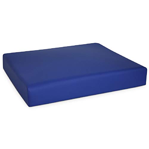 NYOrtho Premium Wheelchair Cushions for Seniors - Firm Support Seat Cushion with Non-Slip Waterproof Cover - Pressure & Pain Relief Gel Memory Foam - Made in USA - Ideal for Wheelchairs, Office Chairs & Elderly Comfort