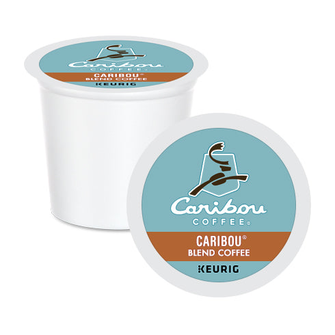 Caribou Coffee Caribou Blend K-Cup® Pods, 24 Count - Medium Roast Coffee Pods for Keurig Brewers | Perfect for Home, Office & Morning Coffee Routine