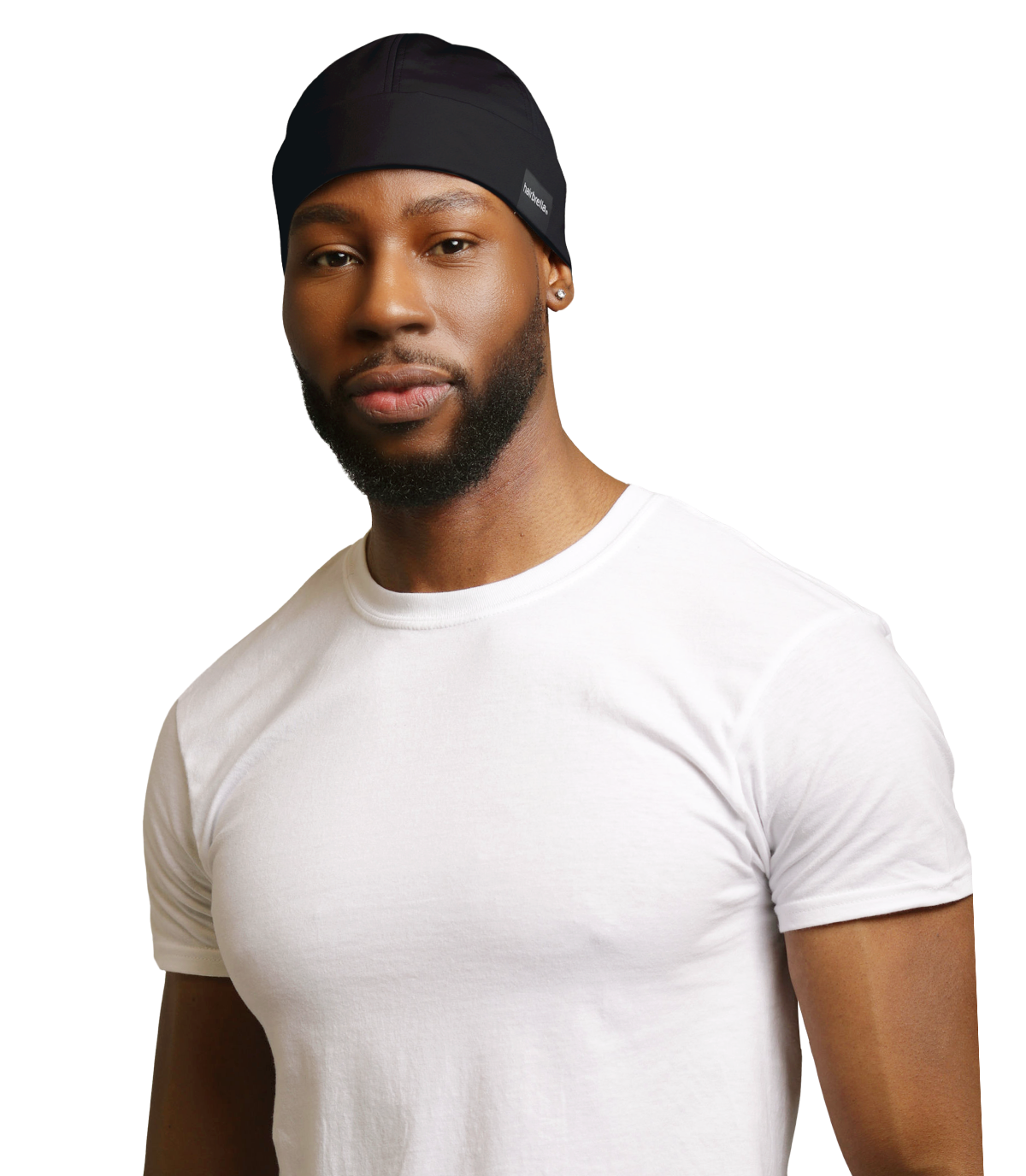 Satin Lined Men's Adjustable Wave Sleep Cap for Black Hair Protection - Soft & Breathable Night Cap for Men with Curly Hair, Perfect for Bedtime & Hair Care Routine