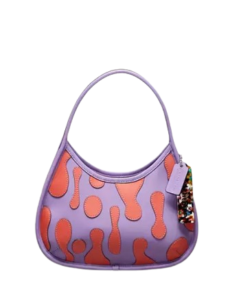 Coach Ergo Bag in Coachtopia Leather with Lava Applique - Stylish Crossbody Purse for Women, Perfect for Work, Travel & Everyday Use