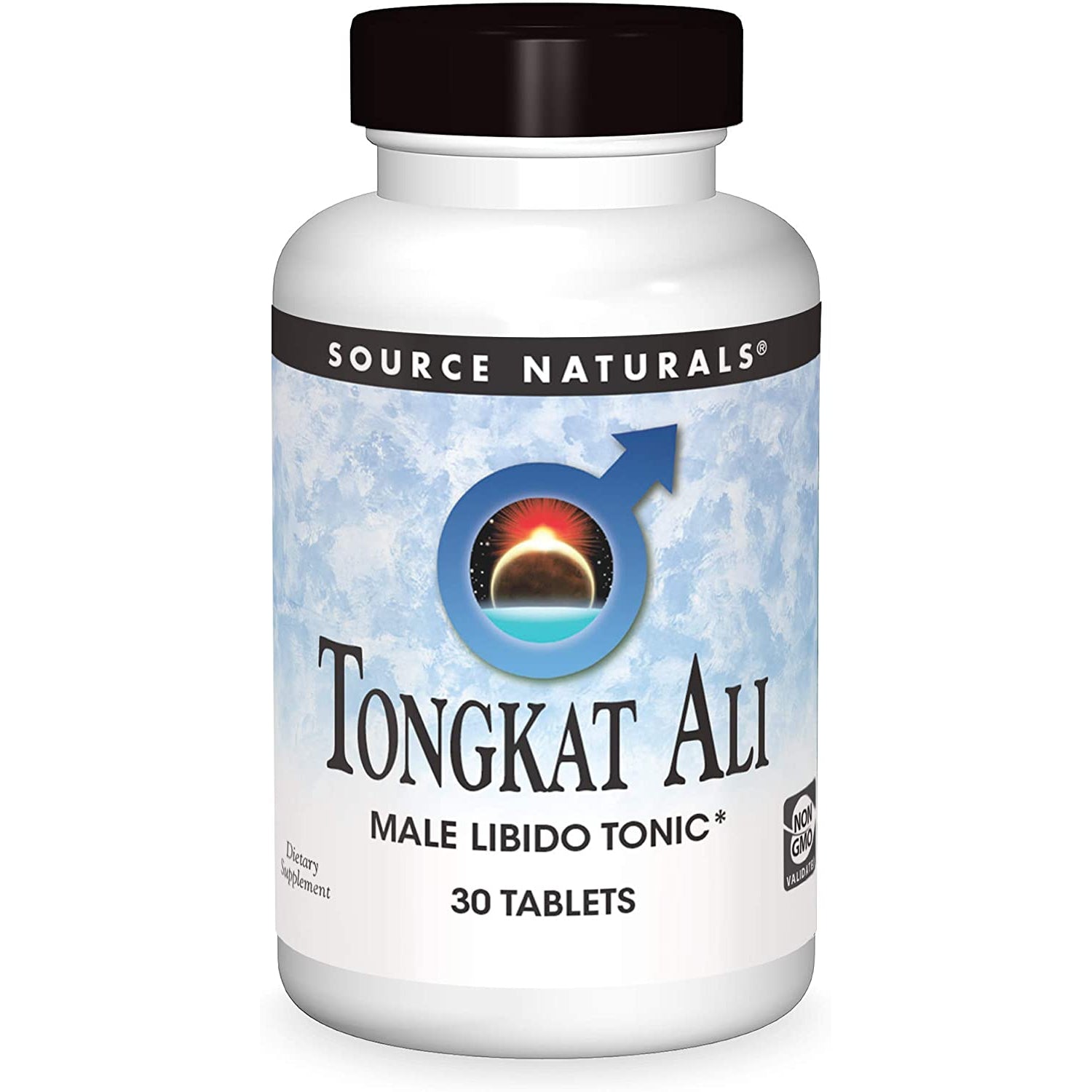 Source Naturals Tongkat Ali Extract 80mg - Natural Energy & Testosterone Booster Supplement for Men - Enhance Workout Performance & Vitality