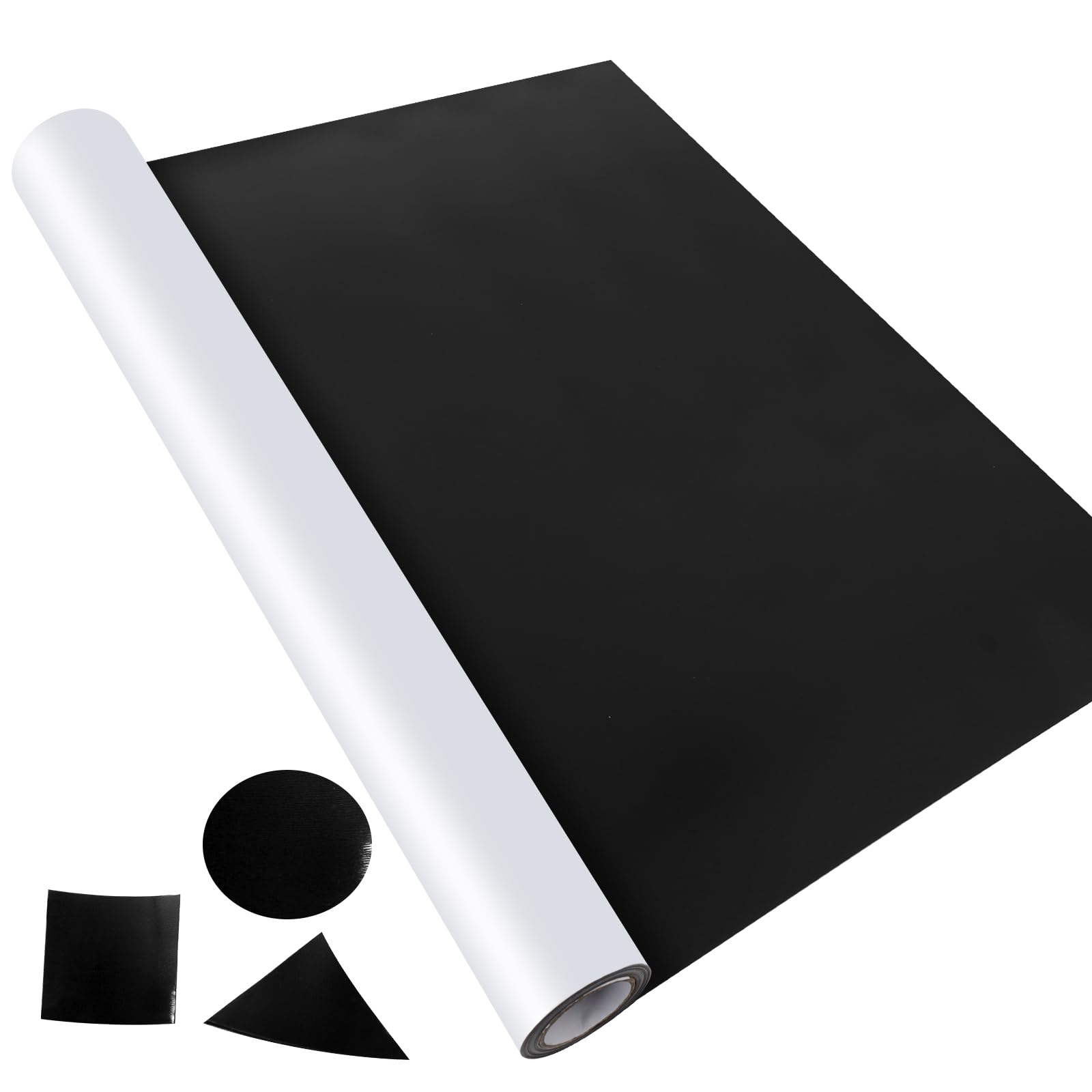 24”x 25’ Strong Flexible Magnetic Sheet Roll - 30Mil Thickness White Vinyl Non-Adhesive Magnet Paper - Printable Sign Sheet for Vehicles, DIY Crafts, Office Whiteboards & Refrigerator Organization