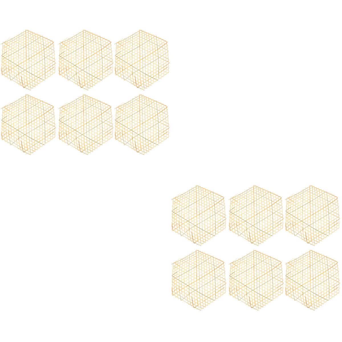 Luxshiny 12-Pack Steamer Liners - Reusable Non-Stick Mesh Pads for Air Fryer, Steaming Dumplings, Bread & Rice | Perfect for Kitchen, Meal Prep & Healthy Cooking