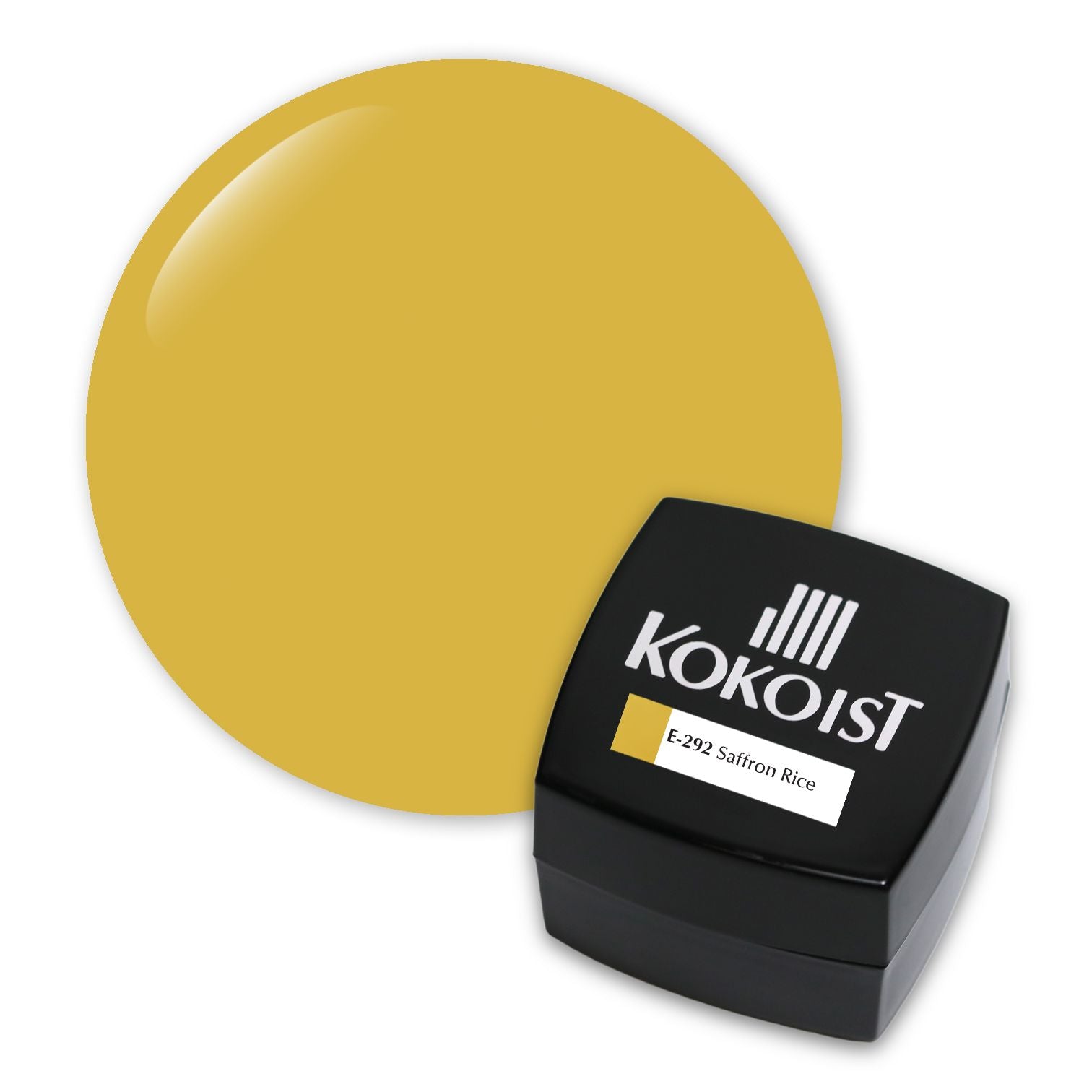 Kokoist E 292 Saffron Rice - Premium Japanese Gel Nail Polish for Salon & Home Manicures | Perfect for Special Occasions & Everyday Wear
