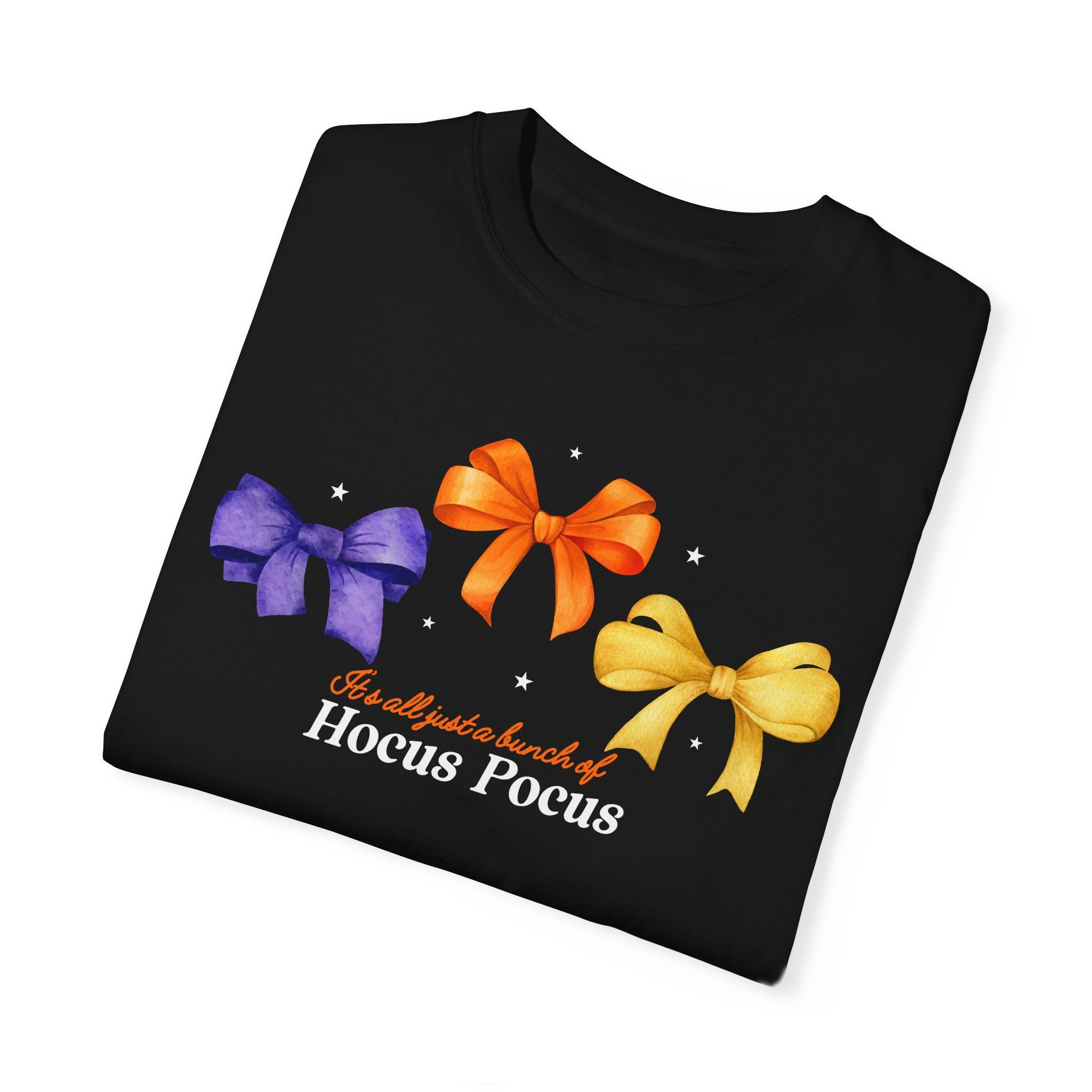 Bunch Of Hocus Pocus T-Shirt | Halloween Witch Movie Inspired Cotton Tee | Perfect for Halloween Costumes, Witch Parties & Disney Fans
