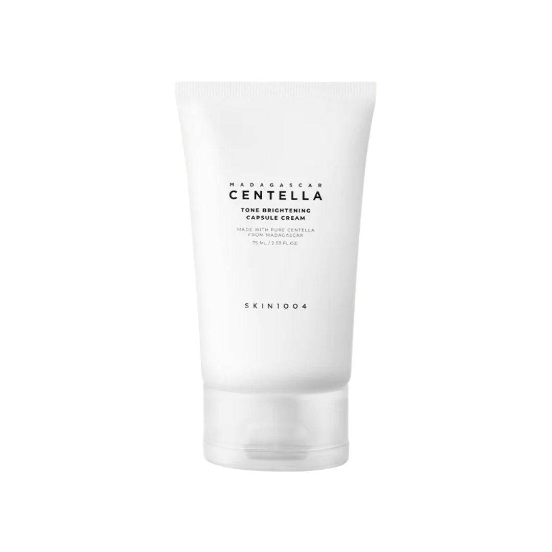 SKIN1004 Madagascar Centella Tone Brightening Capsule Cream - Brightening & Soothing Face Moisturizer for Dull Skin | Day & Night Skincare Routine