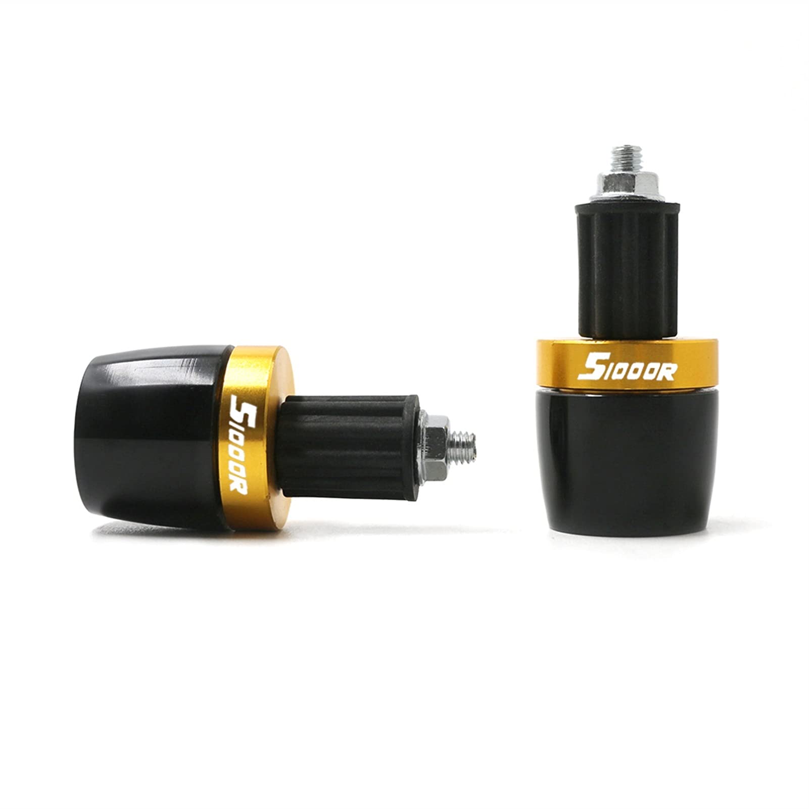 BMW S1000R S1000 R Motorcycle Handlebar Grip End Caps - Universal 7/8