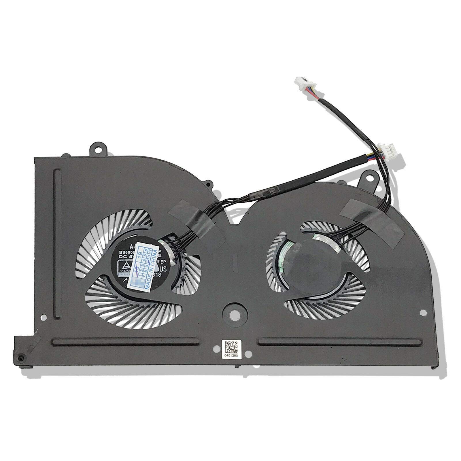 Wangpeng® Replacement Laptop GPU Cooling Fan for MSI GS63VR GS73VR Stealth Pro BS5005HS-U2L1 - High Performance Cooling Solution for Gaming & Graphic Design Laptops