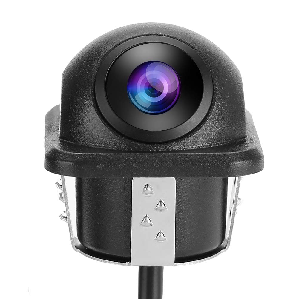 Suuonee HD Wide Angle Waterproof Rear View Backup Camera with Night Vision & Ruler - Perfect for Trucks, SUVs, RVs & Trailers Parking Assistance