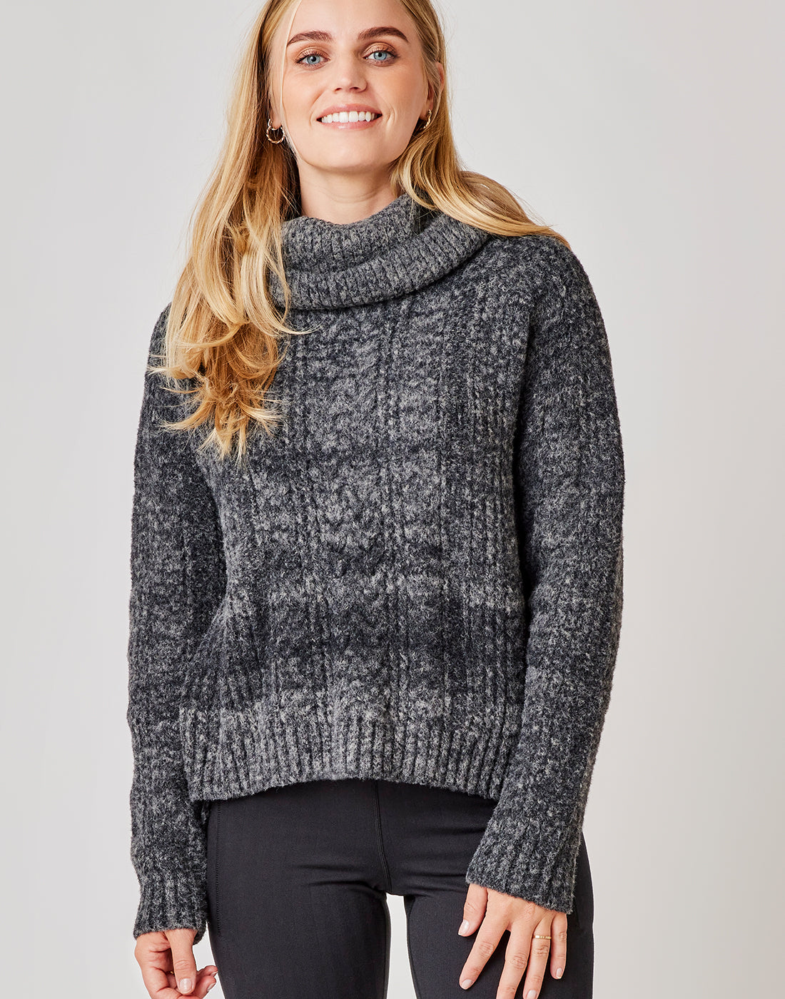 Field Sweater for Men & Women - Soft Black Heather Pullover for Fall & Winter - Cozy Casual Knitwear for Outdoor Activities & Daily Wear