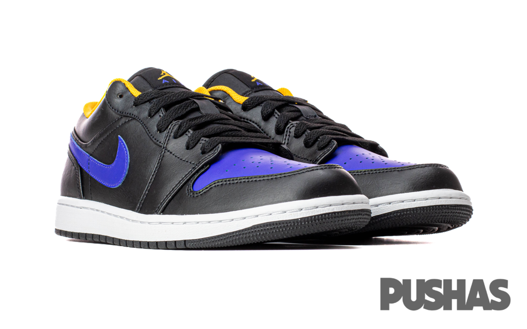 Air Jordan 1 Low 'Dark Concord' Sneakers (2022) - Men's Basketball Shoes for Casual Wear & Street Style