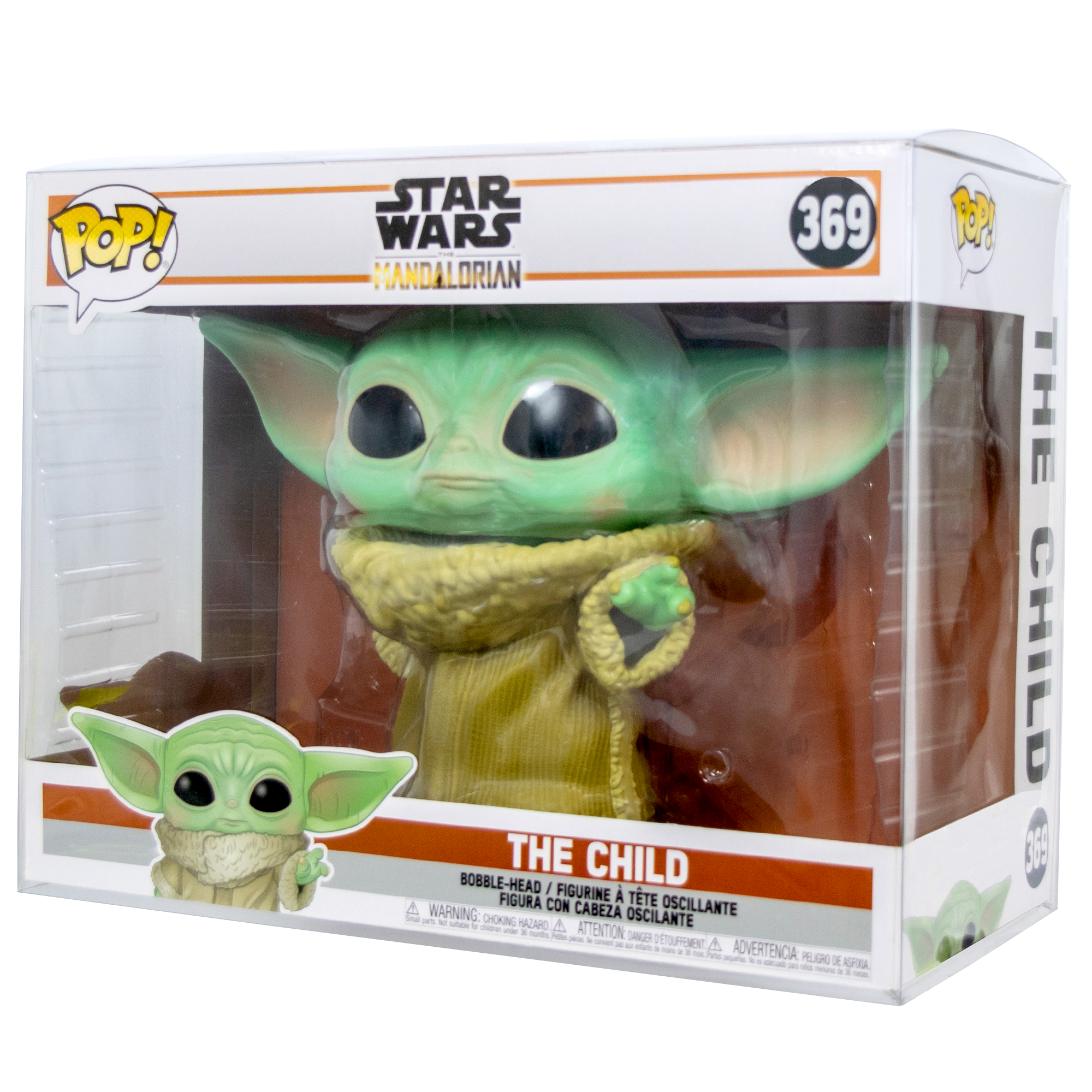10 Pack Baby Yoda PopShield Protectors for Funko Pop Figures - Protect Your Collectibles from Dust & Damage | Perfect for Display Cases, Shelves & Home Decor