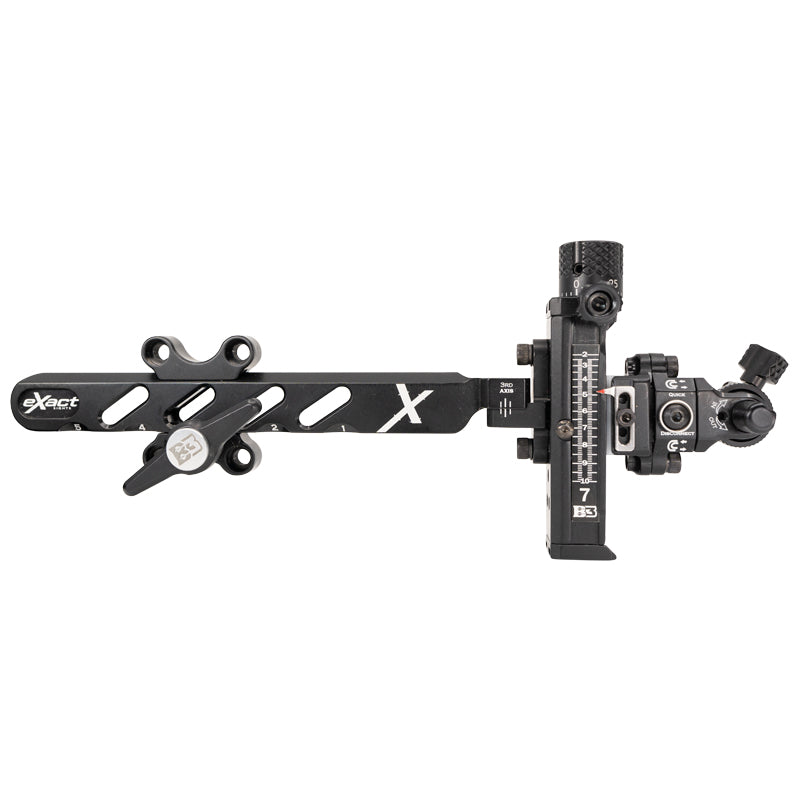 B3 EXACT Q2 3D Compound Sight - High Precision Bow Sight for Archery Hunting & Target Shooting | Perfect for Outdoor Adventures & Competitive Tournaments