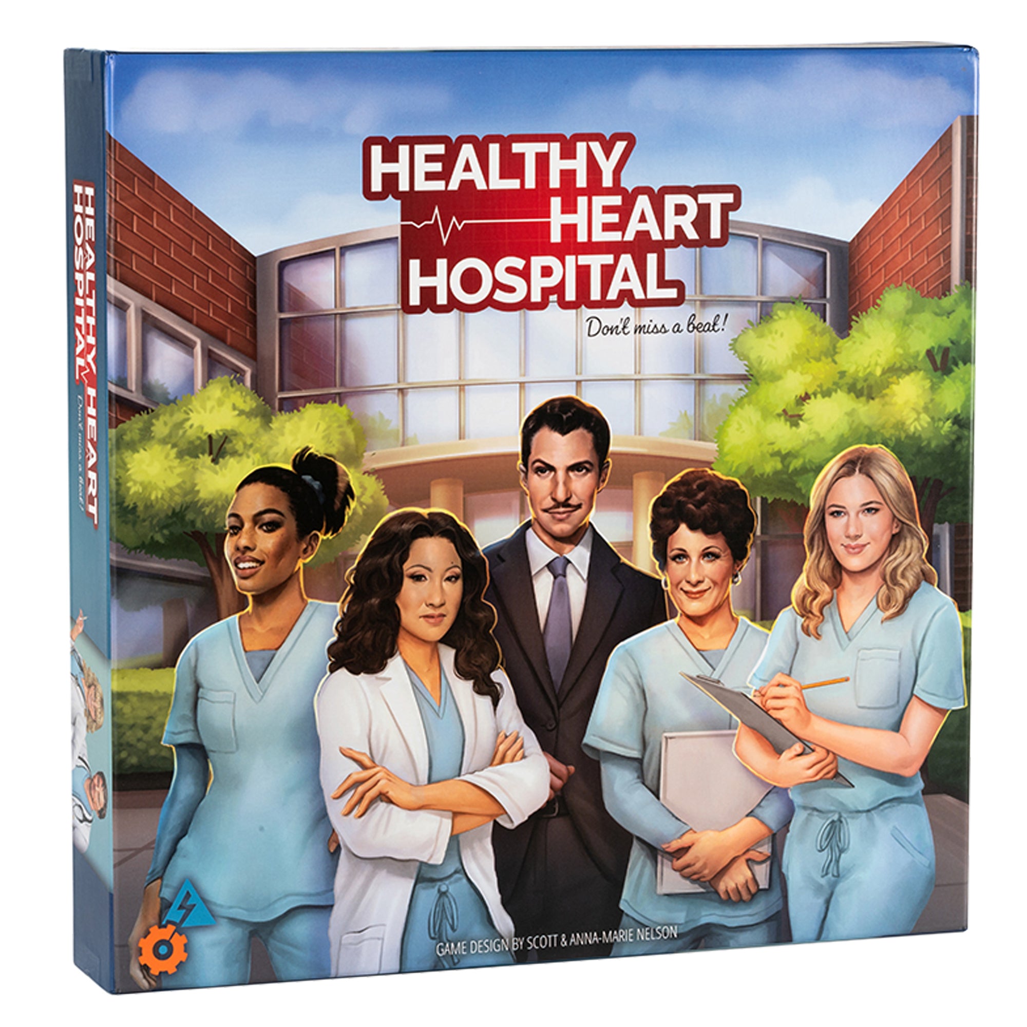 Healthy Heart Hospital 3rd Edition - Medical Simulation Board Game for Doctors & Students - Perfect for Medical Training & Family Game Nights