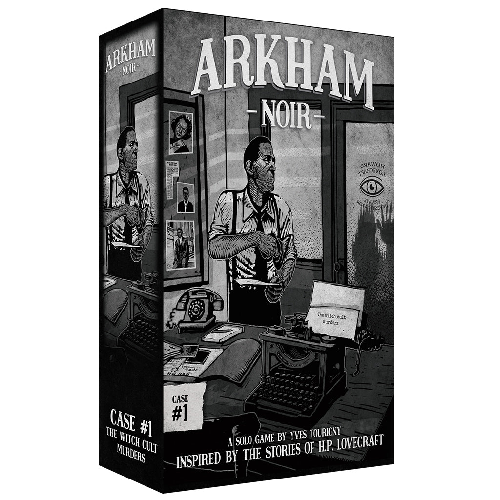 Arkham Noir: The Witch Cult Murders - Mystery Board Game for Adults | Lovecraftian Horror Adventure | Perfect for Game Nights & Halloween Parties