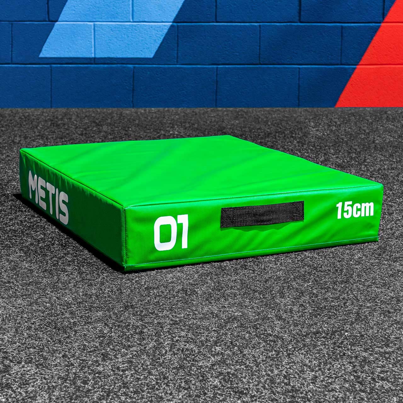 METIS Plyometric Jump Box - Premium Soft Foam Exercise Step for CrossFit, HIIT & Home Workouts - 6in, 12in, 18in, 24in or Complete Set - Perfect for Box Jumps, Step-Ups & Strength Training
