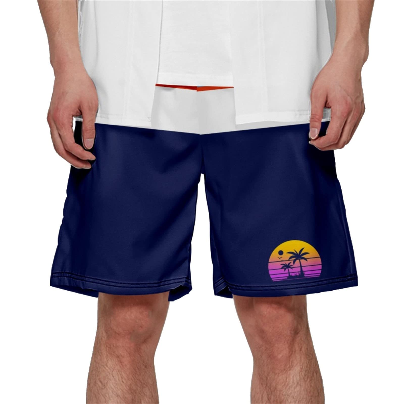 ETHKIA Men's Lightweight Breathable Athletic Shorts - Soft Elastic Gym, Golf & Running Shorts with Pockets | Slim Fit Workout & Casual Wear for Sports, Party & Everyday Use