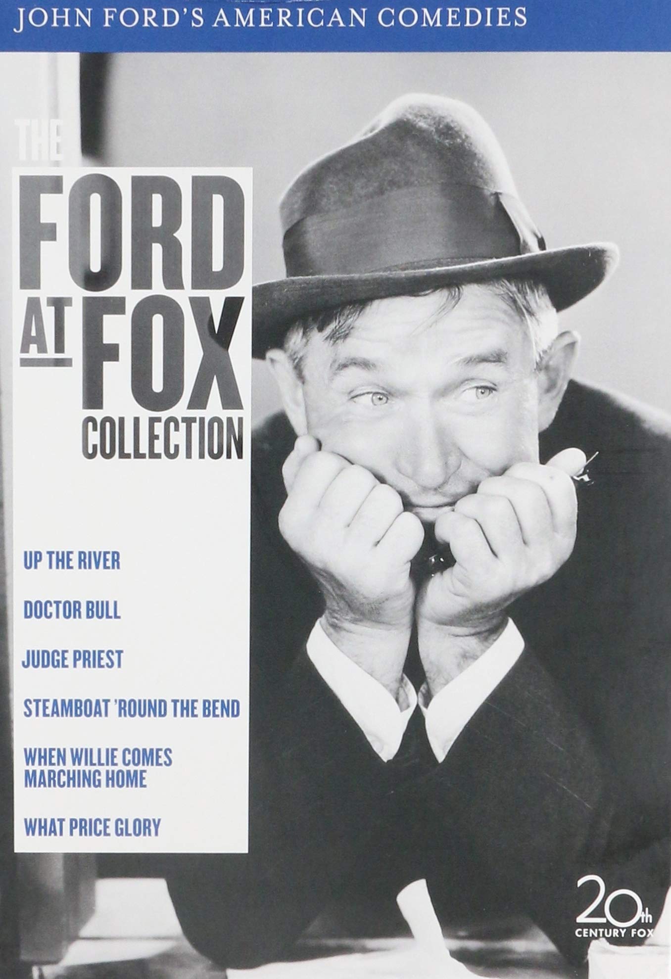 Ford At Fox Collection: John Ford's Classic American Comedies DVD Set (Steamboat Around the Bend, Judge Priest, Doctor Bull, When Willie Comes Marching Home, Up the River, What Price Glory) - Perfect for Movie Collectors and Classic Film Enthusiasts