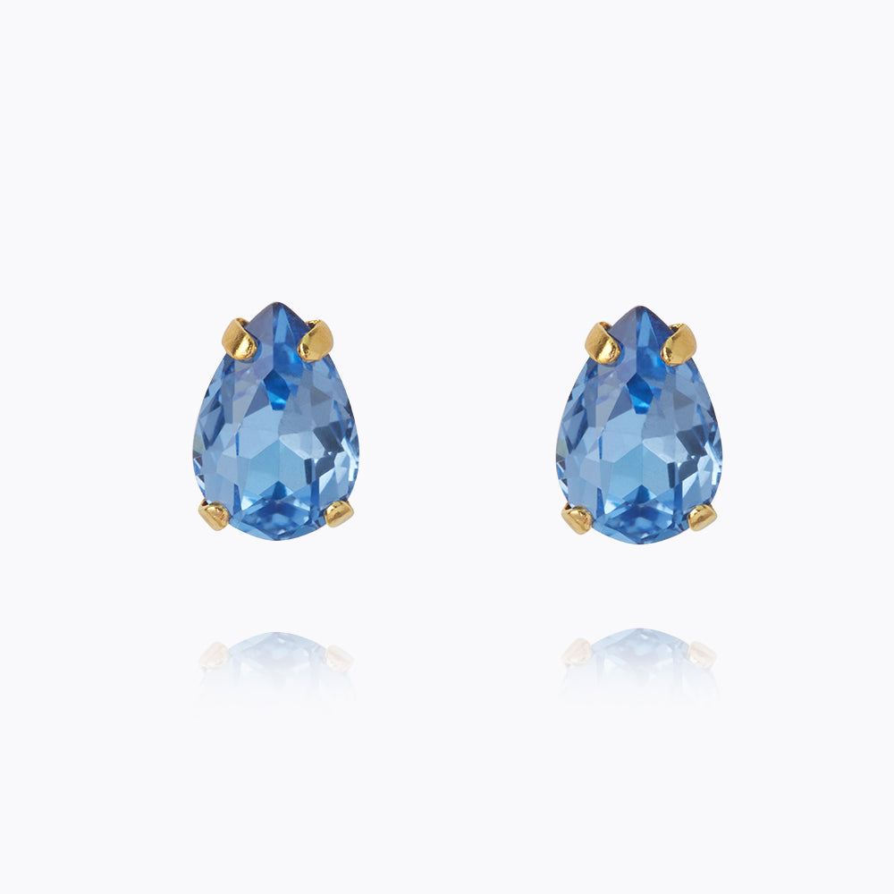Elegant Petite Drop Earrings in Lapis Lazuli - Perfect for Weddings, Parties & Everyday Wear