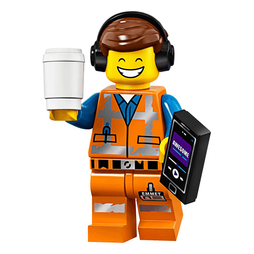 LEGO Movie 2 Minifigure - Emmet Remix Collectible Toy for Kids & Adults | Perfect for Display, Play & LEGO Collections