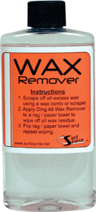 Ding All 4 Oz. Wax Remover for Cars, Floors & Furniture – Safe & Effective Wax Cleaner for Home & Auto Detailing