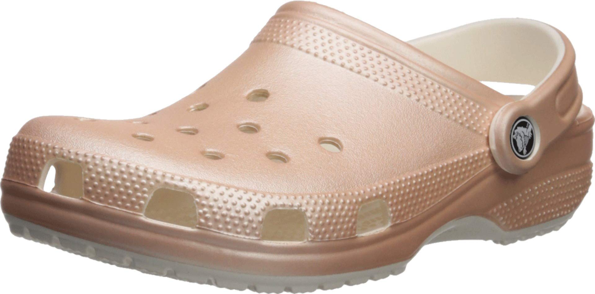 Crocs Unisex Adult Classic Glitter Clog - Comfortable Slip-On Shoes for Men & Women | Perfect for Casual Wear, Beach, Pool & Indoor Use