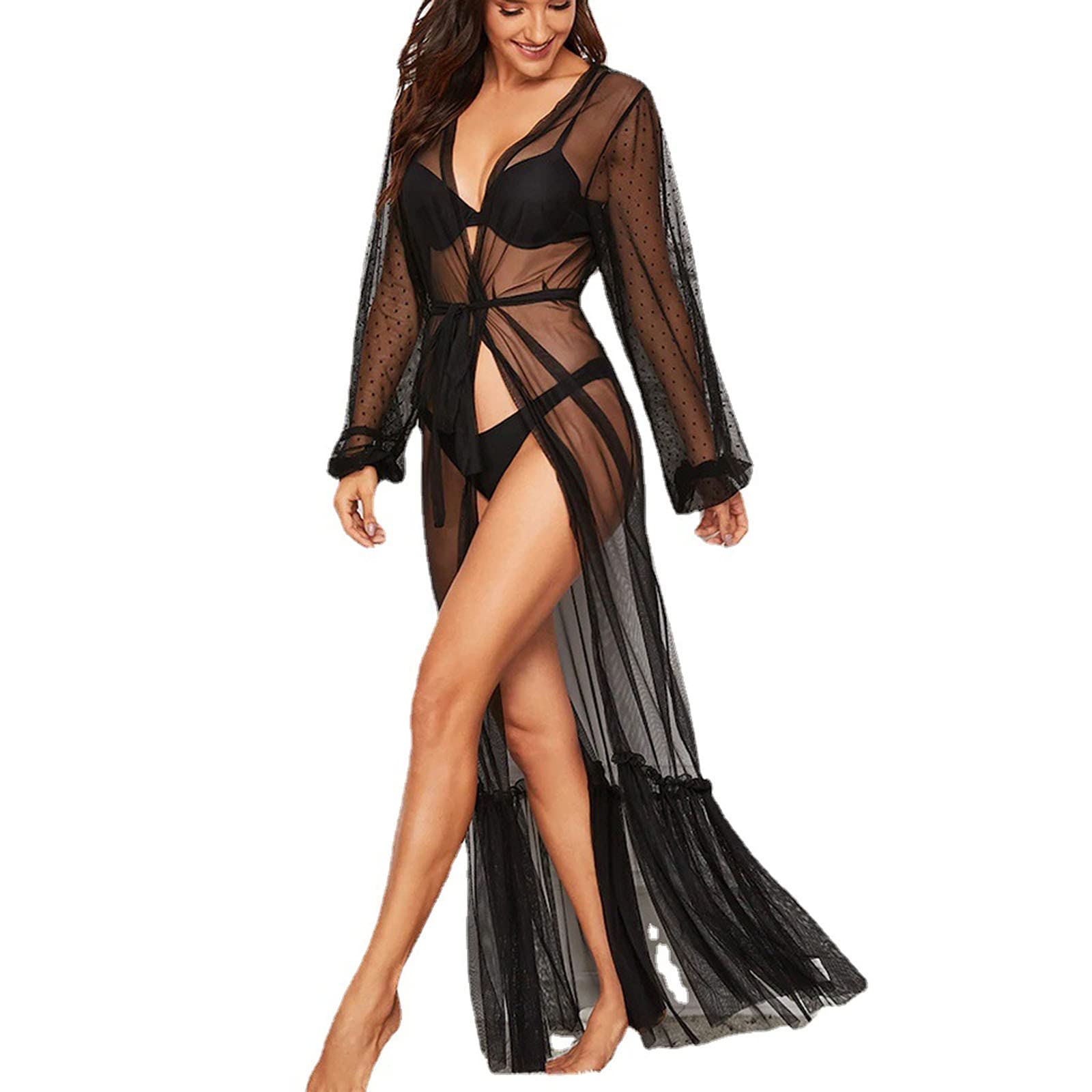 Plus Size Women's Lingerie Briefs - Soft Polyester Underwear for Daily Wear & Comfortable Nightshirt - Perfect for Sleepwear, Lounge Wear and Intimate Moments