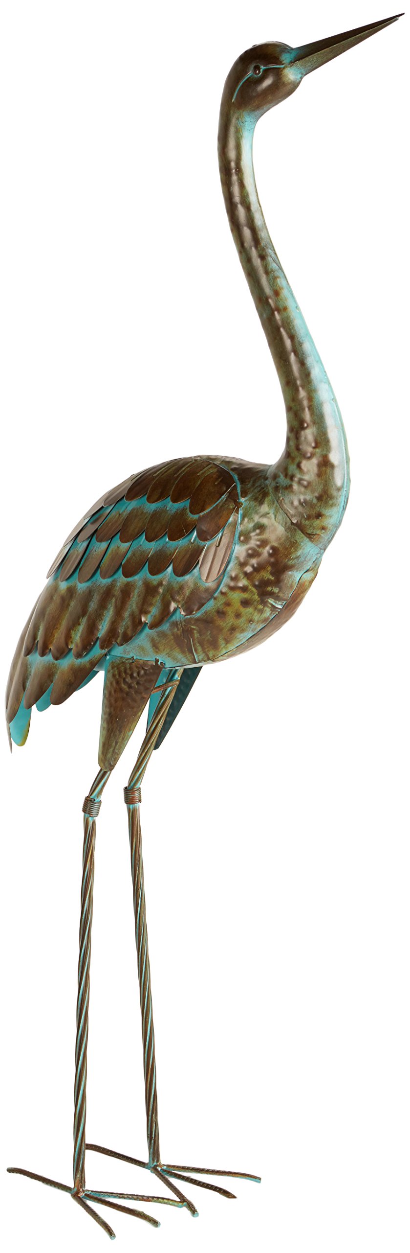 Regal Art & Gift - Elegant Standing Crane Sculpture for Home & Office Decor | Feng Shui & Zen Decorations | Perfect for Living Room, Bedroom, or Desk Display