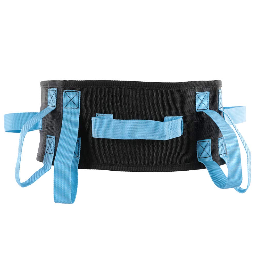 Nylon Transfer Belt for Elderly & Disabled - Heavy Duty Gait Belt for Safe Patient Transfer & Walking Assistance - Ideal for Home Care, Hospitals & Rehabilitation