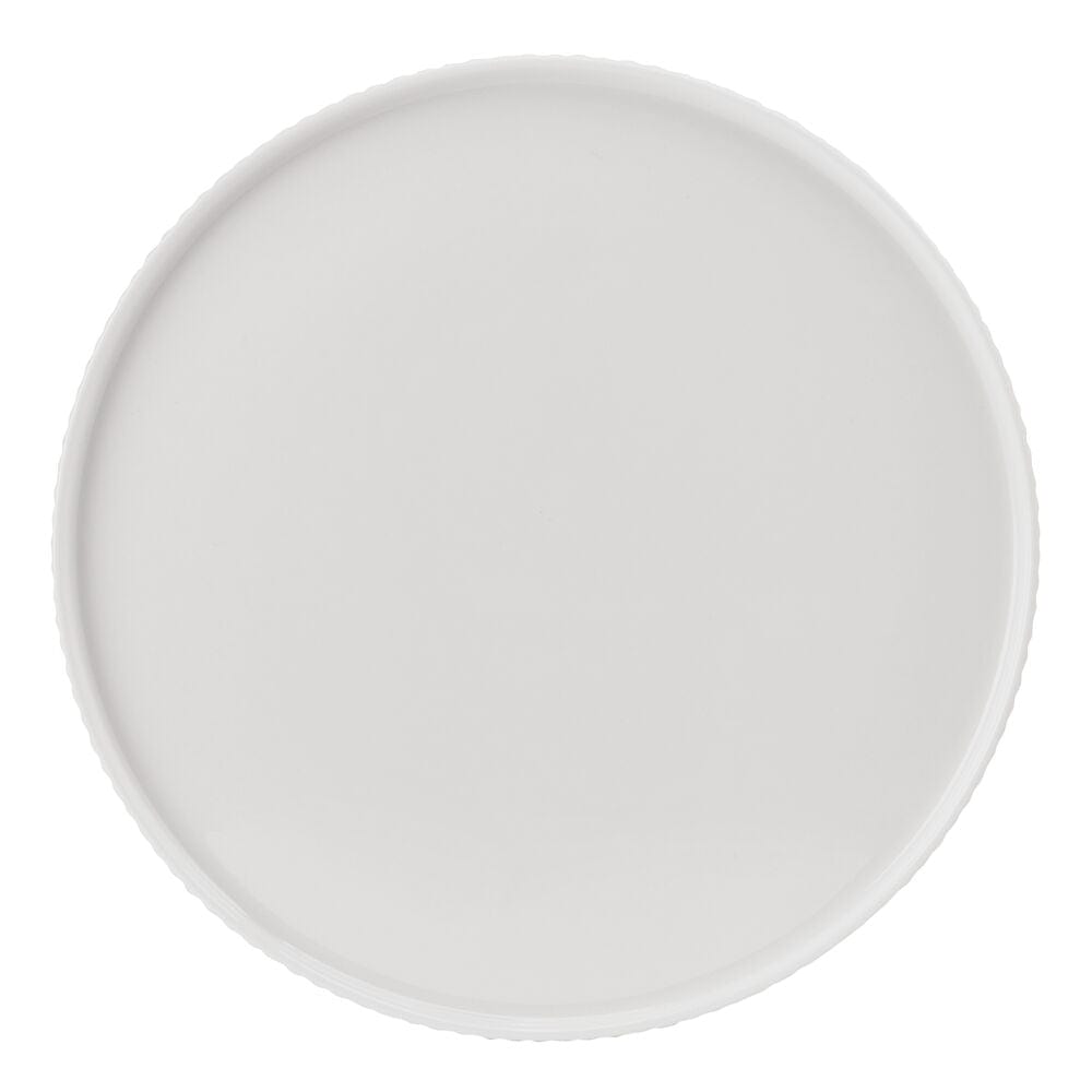 Ryder 48-Piece Dinnerware Set for 8 - Porcelain Plates, Bowls & Mugs - Elegant Dinnerware for Family Gatherings & Dinner Parties