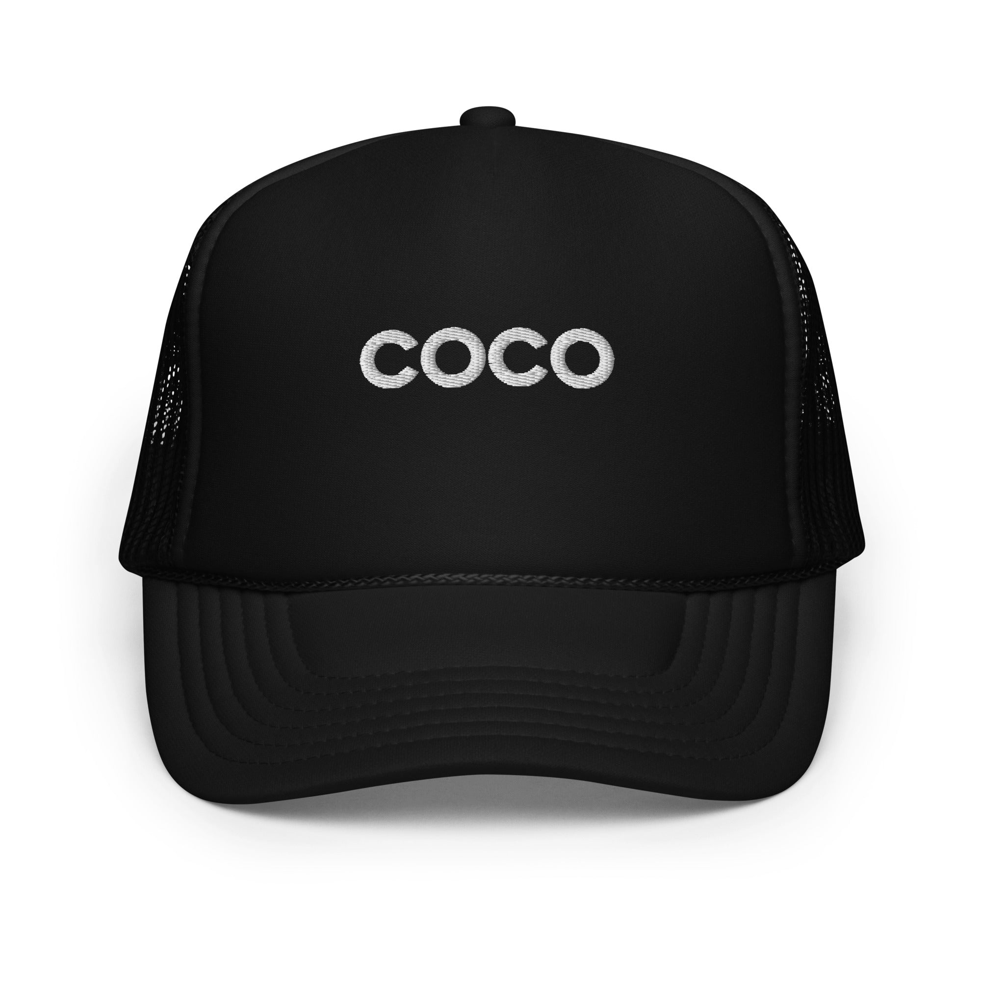 COCO Foam Trucker Hat - Lightweight & Breathable Adjustable Baseball Cap for Men & Women - Perfect for Outdoor Sports, Hiking, and Casual Wear