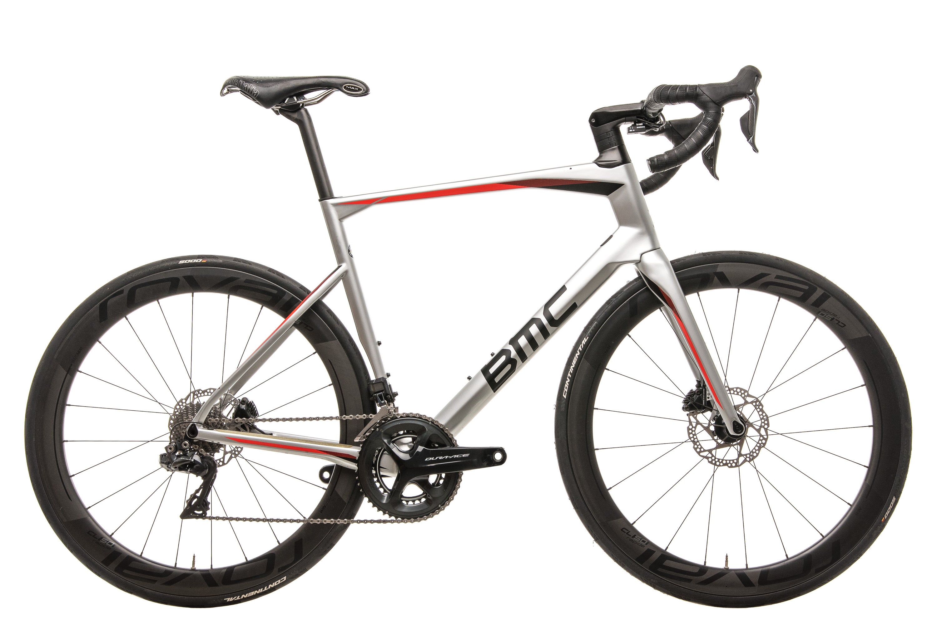 BMC Roadmachine 01 LTD Disc Road Bike - Carbon Frame, Shimano Ultegra Groupset (2018 Model, 58cm) | Perfect for Endurance Cycling, Long-Distance Rides & Competitive Road Racing