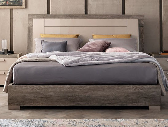 ALF BELPASSO Luxury Bedroom Furniture Set - Modern Bed Frame, Nightstand & Dresser Collection for Master Bedroom Decor | Perfect for Contemporary Home Interior Design