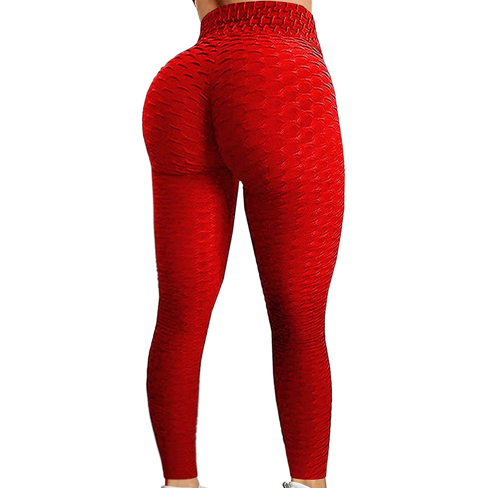 Amber Women's High Waist Booty Lifting Yoga Pants - Tummy Control Workout Leggings for Gym, Running & Everyday Wear