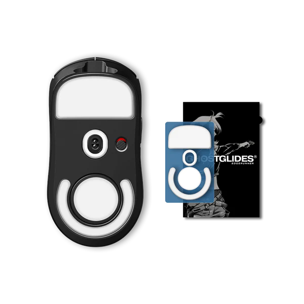 GHOSTGLIDES EDGERUNNER Logitech G Pro X Superlight Wireless Gaming Mouse - Ultra Lightweight for Esports & FPS Gaming