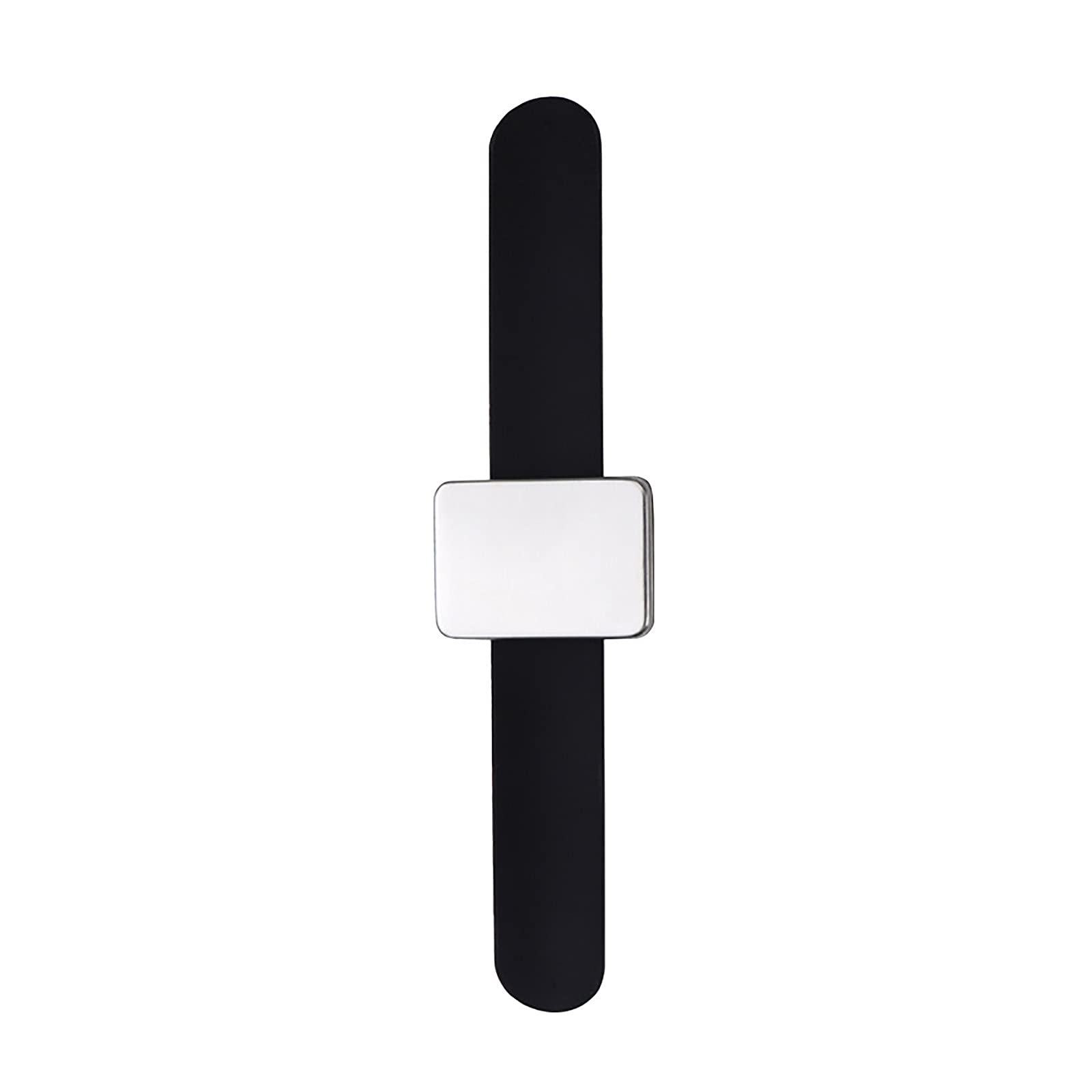 Women's Screw Cup Silicone Suction Hair Magnet Hairpin & Wrist Strap - Secure Hair Accessory for Workouts, Yoga & Active Lifestyles (Black, One Size)