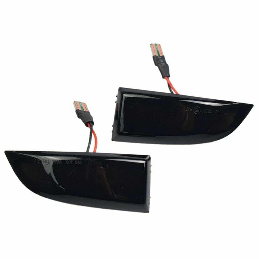2PCS LED Dynamic Turn Signal Lights for Renault Megane 3 MK3 III RS (2008-2016) - Sequential Side Mirror Blinker Indicator - Upgrade Your Car Safety & Style for Night Driving & Daily Commute