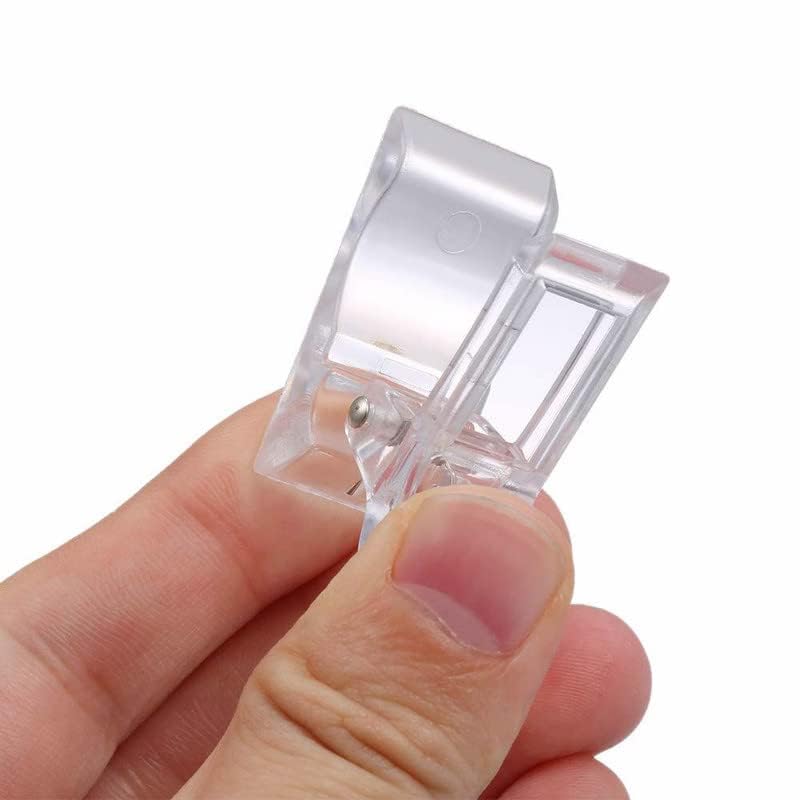 Glam Niyati Nail Tips Clips for Polygel Nails - UV LED Builder Clamps for Quick Nail Building, Manicure & Nail Art (1 Piece) | Perfect for Salon Professionals & DIY Nail Enthusiasts