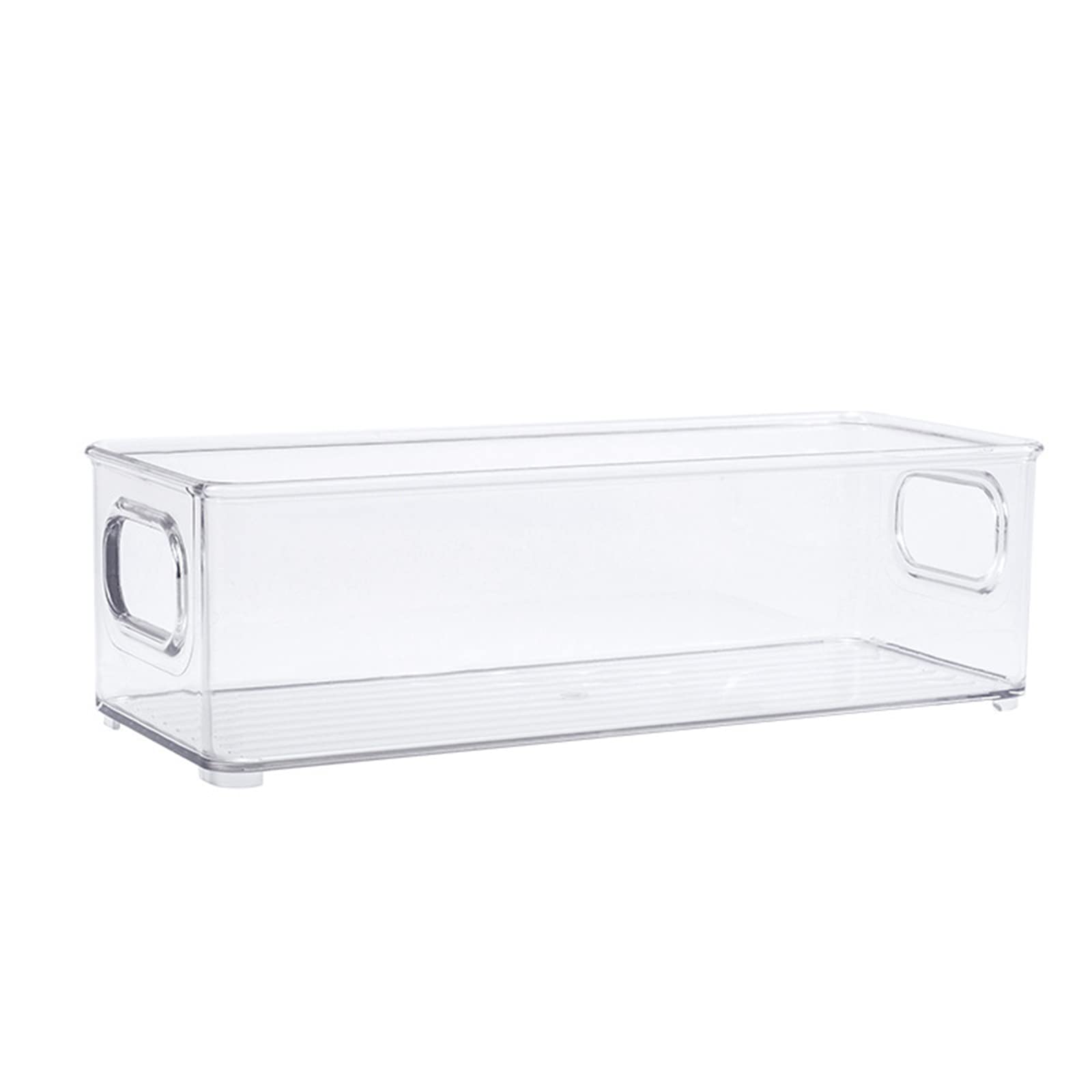 VGAGV Refrigerator Organizer Bins with Handle - Pull-Out Fridge Drawer Organizer, Adjustable Freezer Storage Box for Food Organization | Perfect for Kitchen, Pantry & Refrigerator Storage Solutions