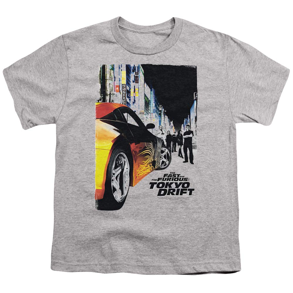 Fast & Furious: Tokyo Drift Movie Poster Unisex Youth T-Shirt - Cool Anime Streetwear for Teens & Movie Fans