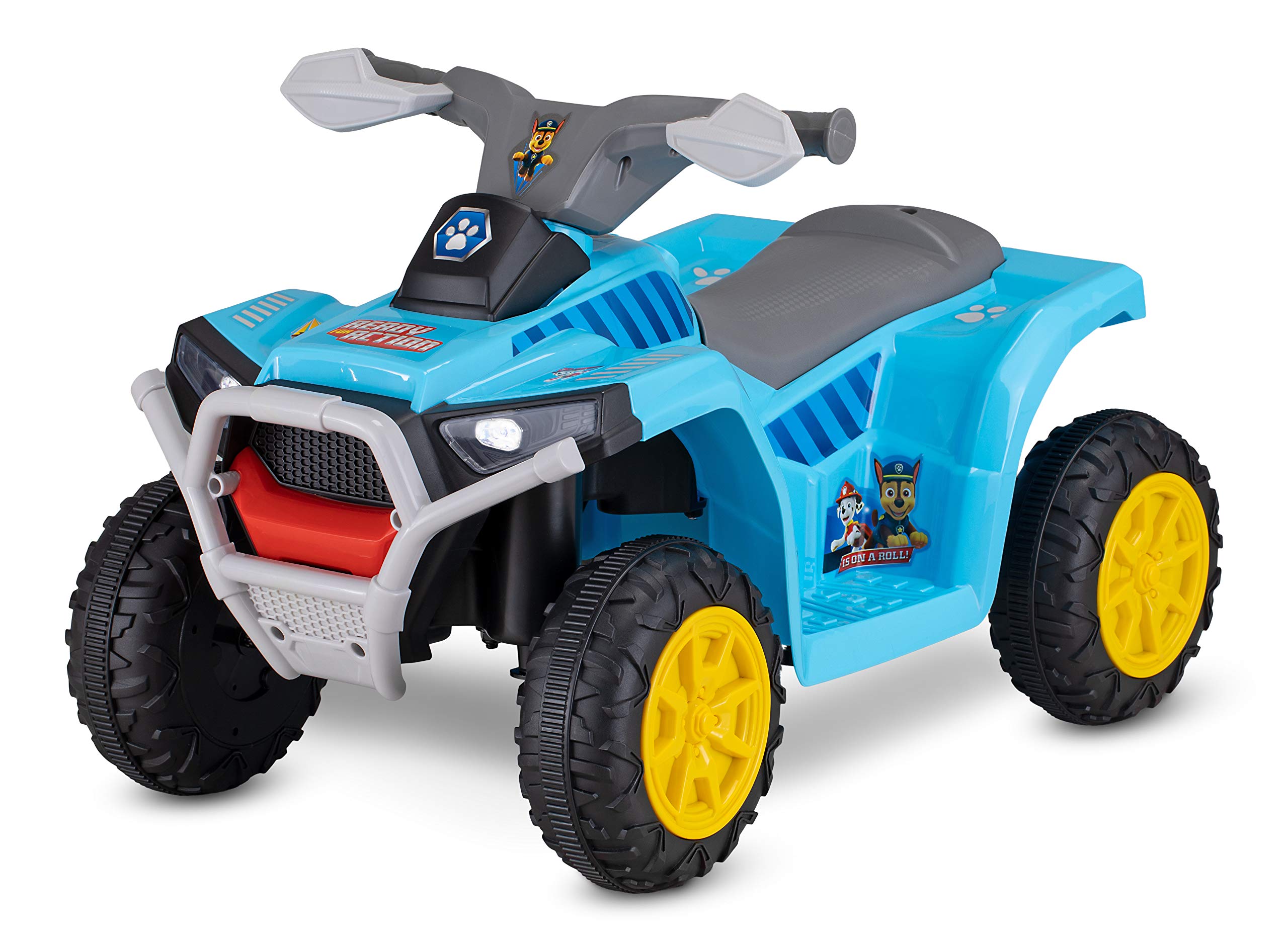 Paw Patrol Toddler Electric Ride-On Toy - 6V Blue Quad for Kids 18-30 Months | 44 lbs Weight Limit | Outdoor & Indoor Play | Perfect Birthday Gift for Paw Patrol Fans