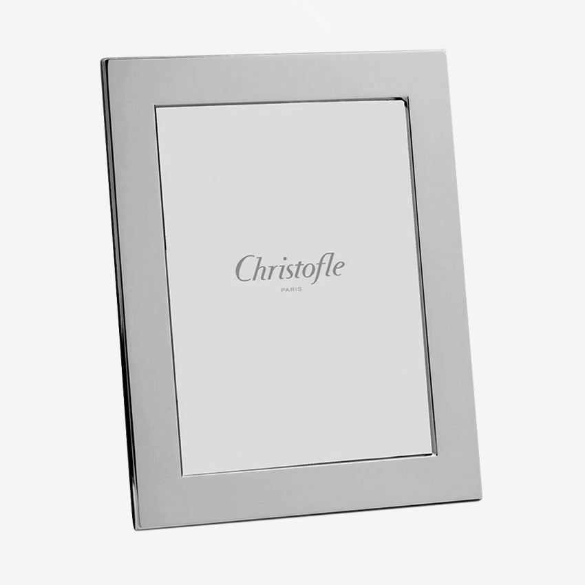 Christofle Fidelio Picture Frame - Elegant Silver Photo Frame for Home & Office Decor, Perfect for Displaying Cherished Memories