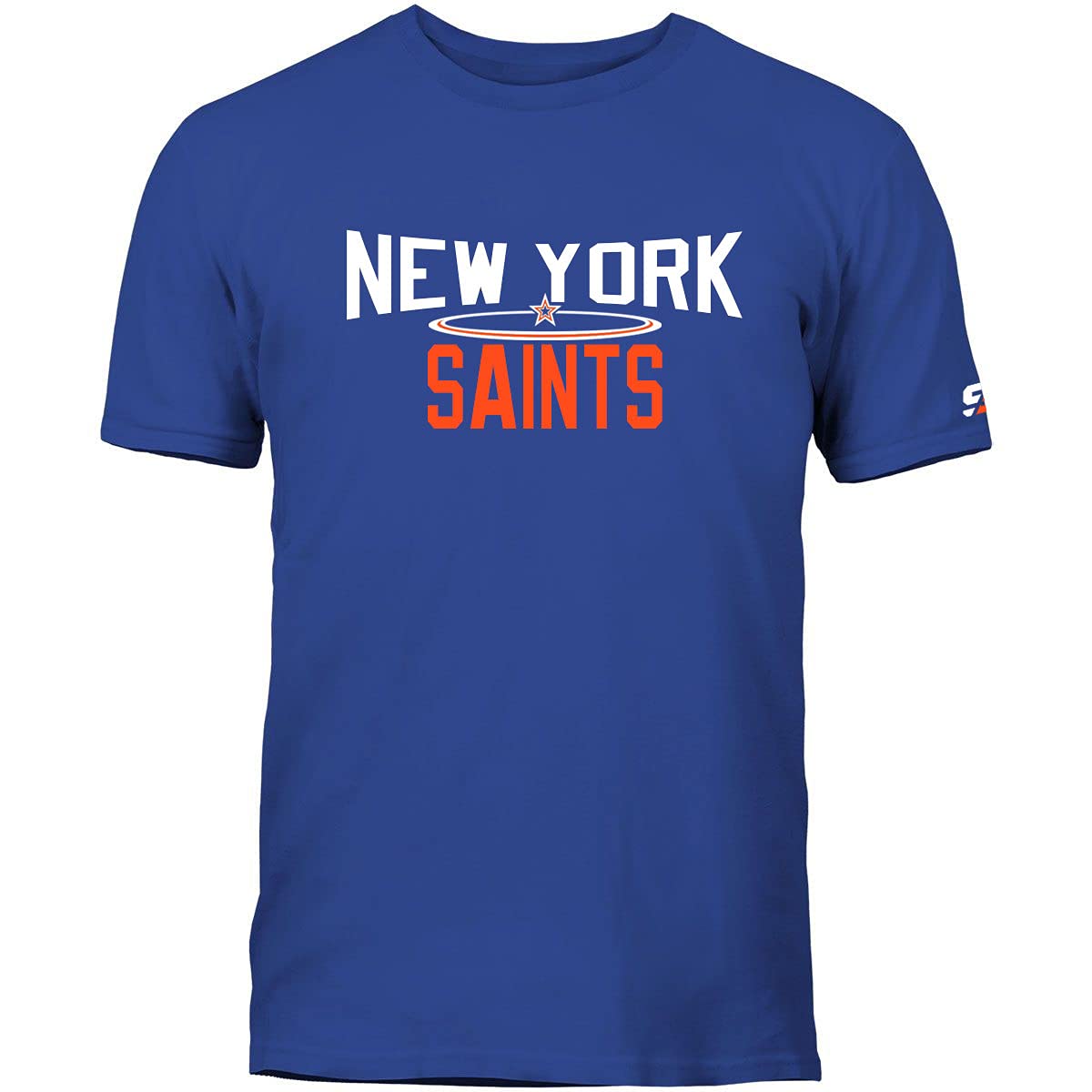 New York Saints Jersey T-Shirt - Royal Blue Fan Apparel for Men & Women - Perfect for Game Day, Sports Events and Casual Wear